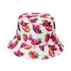 Chapéu de Pescador com Flores Feminino Novo Estilo Coreano Rosto Redondo Adequado para Sombreamento Proteção Solar Chapéu Bacia Feminino Casual Chapéu de Sol com Flores Verão