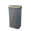 Cesto de Armazenamento de Roupas Sujas Grande Extra Grande para Casa com Tampa Cesto de Roupas Sujas Dobrável Quadrado Tecido Oxford Cesto de Roupas Sujas
