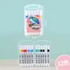 Canetas Marcadoras Acrílicas Transfronteiriças para Desenho, Grafite Colorido, Diário, Canetas de Tinta à Base de Água, Canetas de Aquarela para Pintura DIY