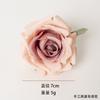 Simulação de casamento flor rolo ângulo rosa cabeça flor flor falsa estrada chumbo arco flor de seda planta parede simulação rosa cabeça flor