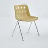 Silla de queso, estilo ins coreano, popular silla perforada de restaurante vintage, silla de comedor simple con respaldo para cafeterías y tiendas de té con leche