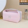 Bolsa de Cosméticos Portátil, Bolsa de Lona Portátil, Bolsa de Almacenamiento Impermeable y a Prueba de Polvo Estilo Europeo, Bolsa de Aseo de Gran Capacidad, Bolsa para Lonchera, Bolsa de Viaje