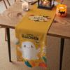 Bandera de Mesa Nuevo Halloween Mantel de Lino Decoración de Mesa Festiva Base para Mantel Tela para Mesa de Café Bandera de Mesa Estampada Transfronteriza