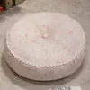 Estilo coreano Pastoral Floral Hilo de tres capas Vaporera Estera Cojín Estera Tatami Cojín para silla Cojín para silla de comedor Suave