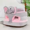 Silla de Aprendizaje de Peluche de Dibujos Animados para Bebé, Asiento de Entrenamiento para Bebé, Respaldo de Seguridad Infantil, Sofá Pequeño, Fabricante de Origen