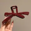 Pinza para el pelo con lazo para mujer, estilo de alta gama, nuevo tamaño grande 2026 para cabello grueso, recogido en la parte trasera de la cabeza, pinza de tiburón