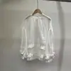 Camisa de Manga Larga Patchwork Holgada Adelgazante Estilo Corte de Primavera Temprana 2026 para Mujer con Diseño Único