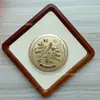 Moneda Grande de Oro Puro 999, Moneda Conmemorativa de Cien Millones de Meta Pequeña, Adorno Conmemorativo para Bancos y Empresas, Producto para Atraer Tráfico en Transmisiones en Vivo