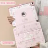 Capa Protetora Rotativa Melody para iPad Pro 11 polegadas 10ª/9ª Geração MINI7 Tablet 2024 Tablet Air6/5