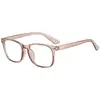 Gafas retro lisas montura de gafas de moda anti-luz azul montura de gafas coreana de moda ultraligera montura óptica al por mayor 8082