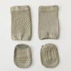 Rodilleras de verano para niños, rodilleras para gatear, calcetines de piso para bebés de 0-1-3 años, calcetines antideslizantes con dispensador para niños pequeños, calcetines para bebés