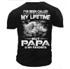 Comercio Exterior Ropa de Hombre Europea y Americana Verano Holgada Casual Moda Cuello Redondo Moda Estampada Manga Corta Camiseta Top