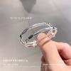Pulsera de plata de ley 999 con diseño de luna llena para bebé, pulsera de plata maciza para niños, regalo para niños.