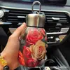 Taza de bolsillo portátil pequeña con asa para dados taza de vacío para exteriores con taza de vacío de doble capa de acero inoxidable olla térmica