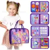 Tablero de Aprendizaje de Fieltro Nuevo Transfronterizo Cpc Ce Niños Educación Temprana Juguetes Educativos Montessori Entrenamiento Versión Ocupada de Fieltro