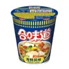 Caixa com 12 Pacotes de Cup Noodles Nissin Macarrão Instantâneo Fast Food Frutos do Mar Camarão Cup Noodles Atacado Frete Grátis