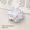 Accesorios de Resina DIY de Dibujos Animados, Pasador de Flor de Camelia Redonda Brillante Barnizada, Funda de Teléfono, Hebilla de Zapato, Llavero, Colgante