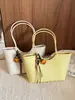 Bolso Tejido de Gran Capacidad para Viajes Diarios para Mujer, Nuevo Estilo Verano 2026, Bolso Cesta de Alto Valor, Bolso Tote a la Moda
