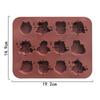 Ponto intrigante 12 grupo par Águia será molde de aromaterapia de silicone molde de gelo de chocolate de silicone molde de cera de pintura a fogo