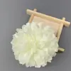 Bola de Flores Artificiais Cabeça de Crisântemo Flor de Seda Crisântemo Ping Pong Decoração de Casamento Hortênsia Headdress DIY Crisântemo de Mil Camadas Feito à Mão Flor Artificial
