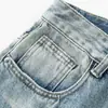 Calça Jeans Azul Claro Tendência Estilo Japonês Versão Coreana Masculina Moda Simples Versátil Jeans de Barra Reta Juventude Atacado