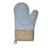 Guantes de Silicona Antiescaldaduras Personalizados para Cocina, Microondas y Horno, Guantes de Doble Capa Aislantes al Calor con Hebilla para Colgar, Guantes Resistentes a Altas Temperaturas para Hornear
