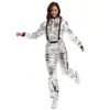 Disfraz de astronauta para cosplay de Halloween, mono de traje espacial, traje espacial para fiestas navideñas y juegos de rol