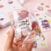 Pegatinas Lindas de Dibujos Animados, Pegatinas para Vaso de Agua Transparentes a Precio Especial, Pegatinas Impermeables para Estudiantes, Pegatinas Decorativas para Diario con Corazón de Niña, Pequeños Regalos