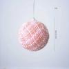 Esfera Rosa de Navidad Bola de Burbujas Decoración para Árbol de Navidad Colgante de Navidad Decoraciones Navideñas DIY Estrella para la Punta del Árbol Colgante
