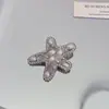 2026 Nova Estrela do Mar Strass Elegante Presilha Bico de Pato Doce Menina Presilha Lateral Presilha de Franja Presilha para Cabelos Rebeldes Presilha de Cabelo Acessórios de Cabelo