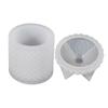 Yu Meiren diy Cristal epoxi Estilo europeo Romano relieve Tanque de almacenamiento Corte yeso Caja de almacenamiento Molde de silicona