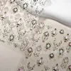 Estilo Xiaohongshu Cetro de Palacio Chino Pegatinas para Uñas Estampadas en Oro Adhesivas Impermeables Pegatinas de Decoración para Uñas con Piedras Preciosas Láser