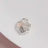 [Oval Amoroso] Cor de Primavera Pintura a Óleo Gradiente Gota de Óleo Pingente Pulseira DIY Colar Acessórios de Cabelo Acessórios