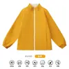 Ropa de Trabajo para Camarero de Cafetería y Tienda de Té con Leche Otoño e Invierno Chaqueta Impermeable con Logo Estampado Abrigo Uniforme de Trabajo