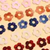 Retro Mate Degradado Difuminado Corte Flor Perlas DIY Joyería Hecha a Mano Pendientes Pulsera Collar Accesorios Material