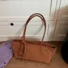 2026 nueva moda transfronteriza para mujer, bolso simple para axila, coreano casual para ir al trabajo, retro, estampado de leopardo, bolso de hombro