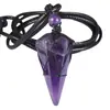 Colgante Original de Obsidiana Natural para Hombres y Mujeres, Collar Cielo Estrellado, Moderno y Personalizado, Joyería de Regalo para Parejas para Estudiantes