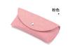 Ventas Directas de Fábrica Nuevo Estuche Simple para Gafas Estuche Suave de PU Estuche para Gafas Conveniente para Viajes Estuche para Gafas de Sol Bolsa para Gafas
