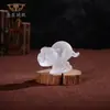 Método antigo vidro desgordurado zodíaco tigre dourado ornamentos de mesa animal pequeno fofo animal de estimação de chá fábrica atacado