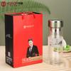 Huaxiang 448 Vasos de Vidrio de Doble Capa para Regalo de Oficina con Filtro al por Mayor Taza de Té de Vidrio de Borosilicato Alto Filtro Té Negocio Regalo