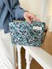 Cross-border Retro Cosmetic Bag Flor Portátil Skin Care Storage Bag Travel Wash Bag Inner Bag Clutch Bag