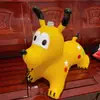 Juguete inflable de PVC para niños de fábrica, caballo saltarín musical, extra grande, engrosado, monta poni, ciervo saltarín, comercio exterior, venta al por mayor