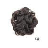 Moño de Peluca Moño Alto Rizado Accesorio para el Cabello Moño Rizado de Alta Temperatura Seda Cabello Largo Rizado