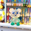 Chaveiro de Urso Graffiti Gradiente Transparente Criativo para Casal Mochila Escolar Urso Rede Influenciadores Chaveiro Exquisito para Chave de Carro Feminino