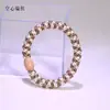 Lazos para el Cabello Trenzados de Venta Caliente Transfronterizos, Gomas Elásticas, Cuerdas para el Cabello de Alta Elasticidad, Lazos para el Cabello de Mujer, Diademas, Al por Mayor en Stock