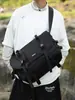 Bolsa Mensageiro Grande Capacidade 2025 Transfronteiriça para Homens e Mulheres, Mochila de Estilo Neutro, Bolsa Transversal, Bolsa de Viagem de Curta Distância de Marca Tendência