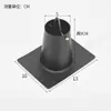 Corrente de Chuva Villa Roxa Corrente de Drenagem de Beiral Estilo Japonês Corrente de Água da Chuva Corrente Guia de Água para Pátio Canal de Água da Calha Sino de Chuva Externo