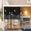 Cortinas de dormitorio, cortinas para cama de estudiante, cortinas para litera inferior, cortinas para litera superior, cortinas para escritorio, cortinas opacas, doseles de cama, cerramientos para escritorio y cama de dormitorio, cortinas de tela
