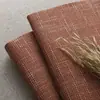 Tela Engrosada para Tapicería de Sofá, Tela Gruesa de Lino, Mantel Tejido Rígido, Cojín Decorativo, Fondo, Taslán Engrosado Encriptado 280t