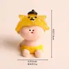 Animal Li Si Caixa Surpresa da Moda Boneca Fofa de Resina Estação de Trabalho Desktop Pequenos Enfeites Estudante Cura Pequenos Presentes Venda por Atacado